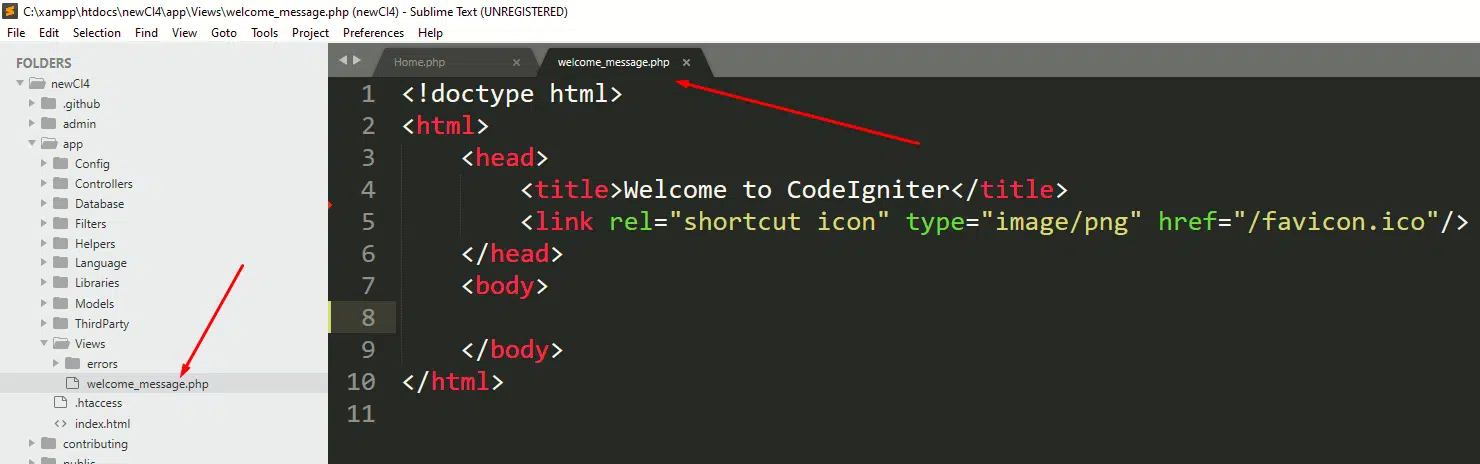 how to add bootstrap in codeigniter 4